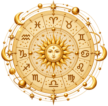 ornate golden zodiac sun mandala optimized 250